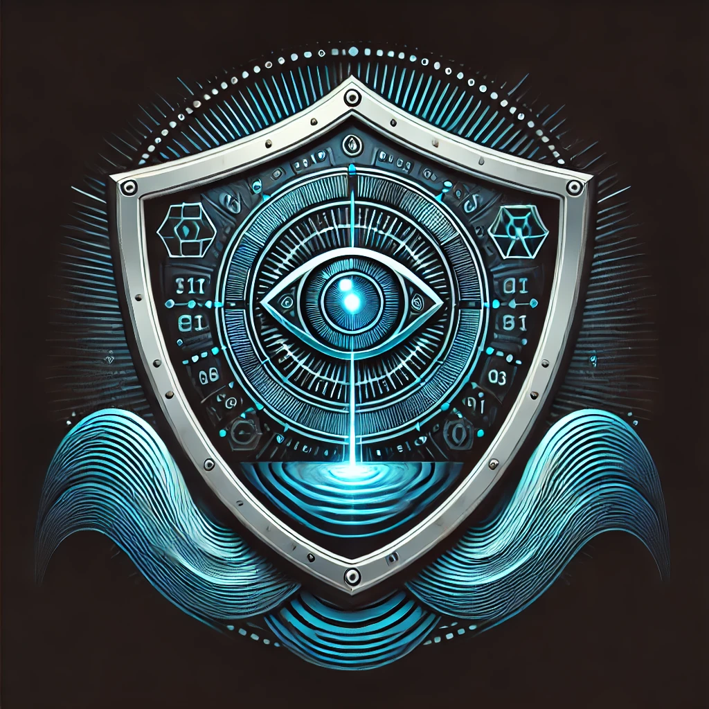 Blue Piracy Eye Shield